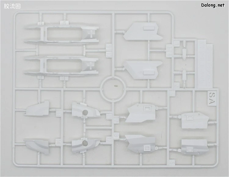 万代超时空要塞系列拼装模型 1比72 VF-31J 齐格弗里德(疾风机) 超级背包set - 图片